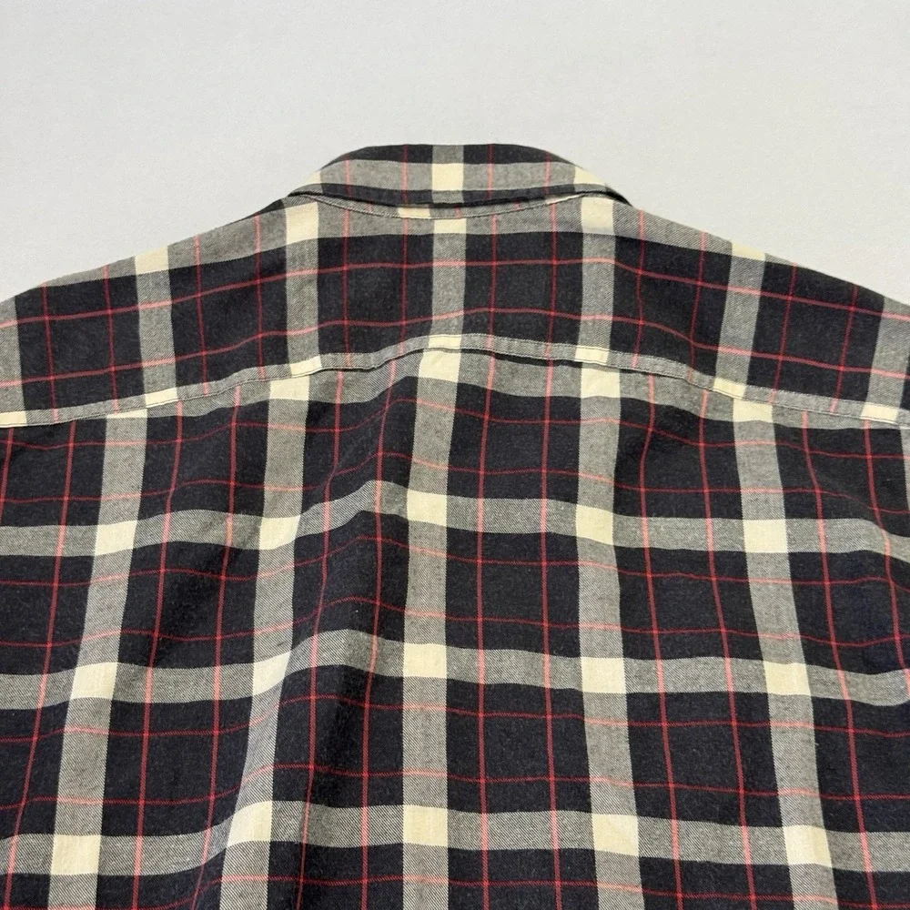 Ralph Lauren Polo Sport Sportsman Men's Flannel‎ Shirt Plaid Multicolor Medium